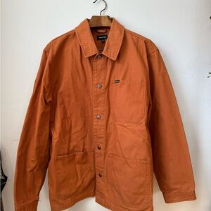 Brixton Rust-Orange Lightweight Work Jacket